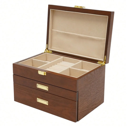 Boîte à bijoux style japonais à 3 niveaux