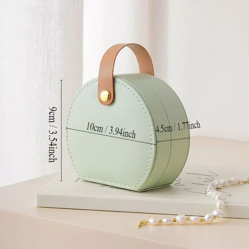 Boîte à bijoux dôme format pochette