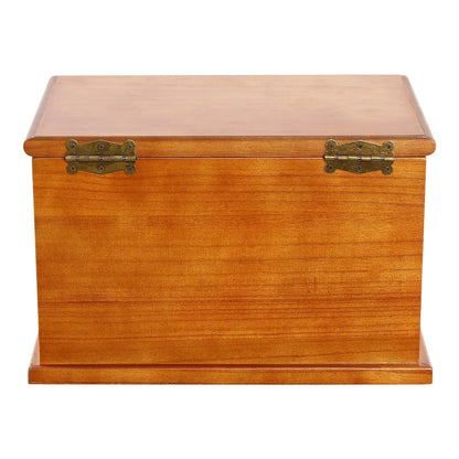 Boîte à bijoux en bois et velours