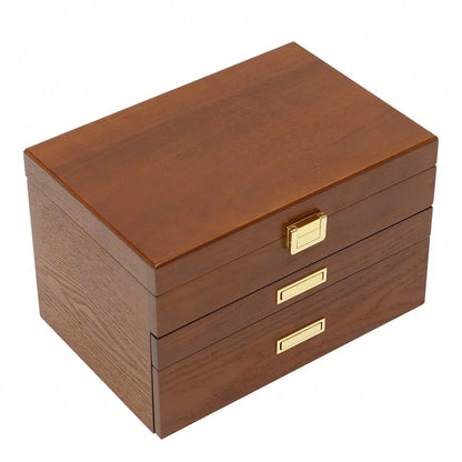 Boîte à bijoux style japonais à 3 niveaux